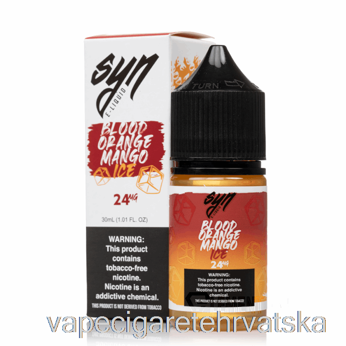 Vape Cigarete Led Krv Naranča Mango - Sin Soli - 30ml 24mg